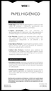 PAPEL HIGIÉNICO 4 UN [WC]