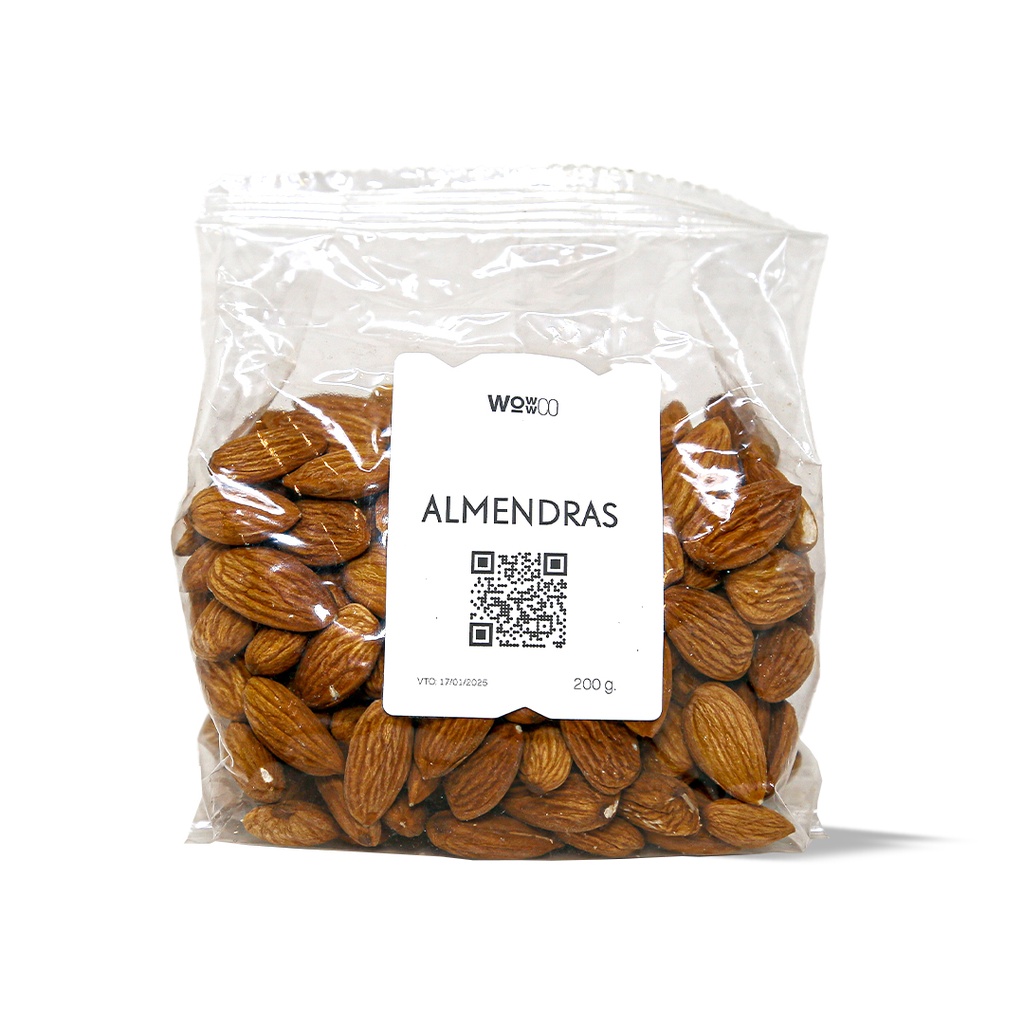 ALMENDRAS PELADAS ENTERAS - 200 GR [WC]