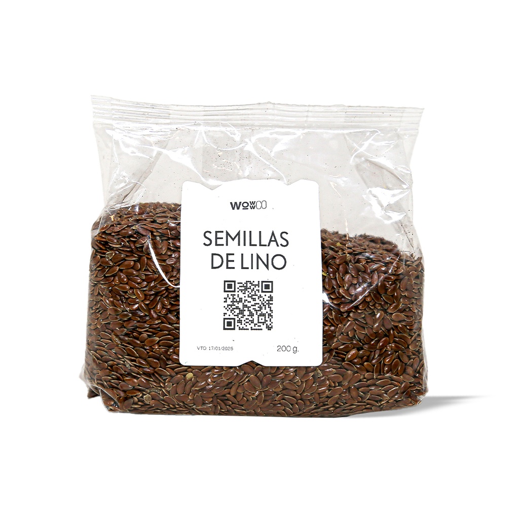 SEMILLAS DE LINO - 200 GR [WC]
