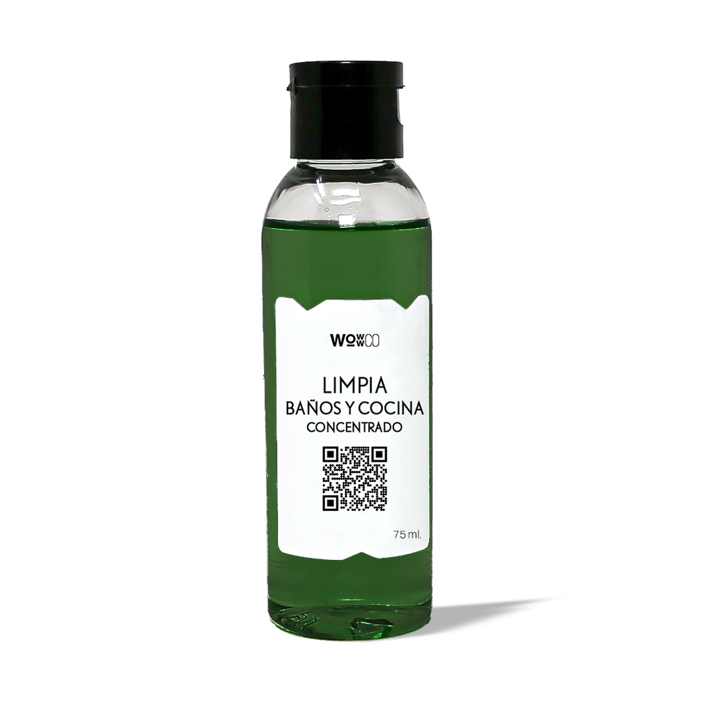 LIMPIA BAÑO Y COCINA CONCENTRADO - RECARGA - 75 ML [WC]