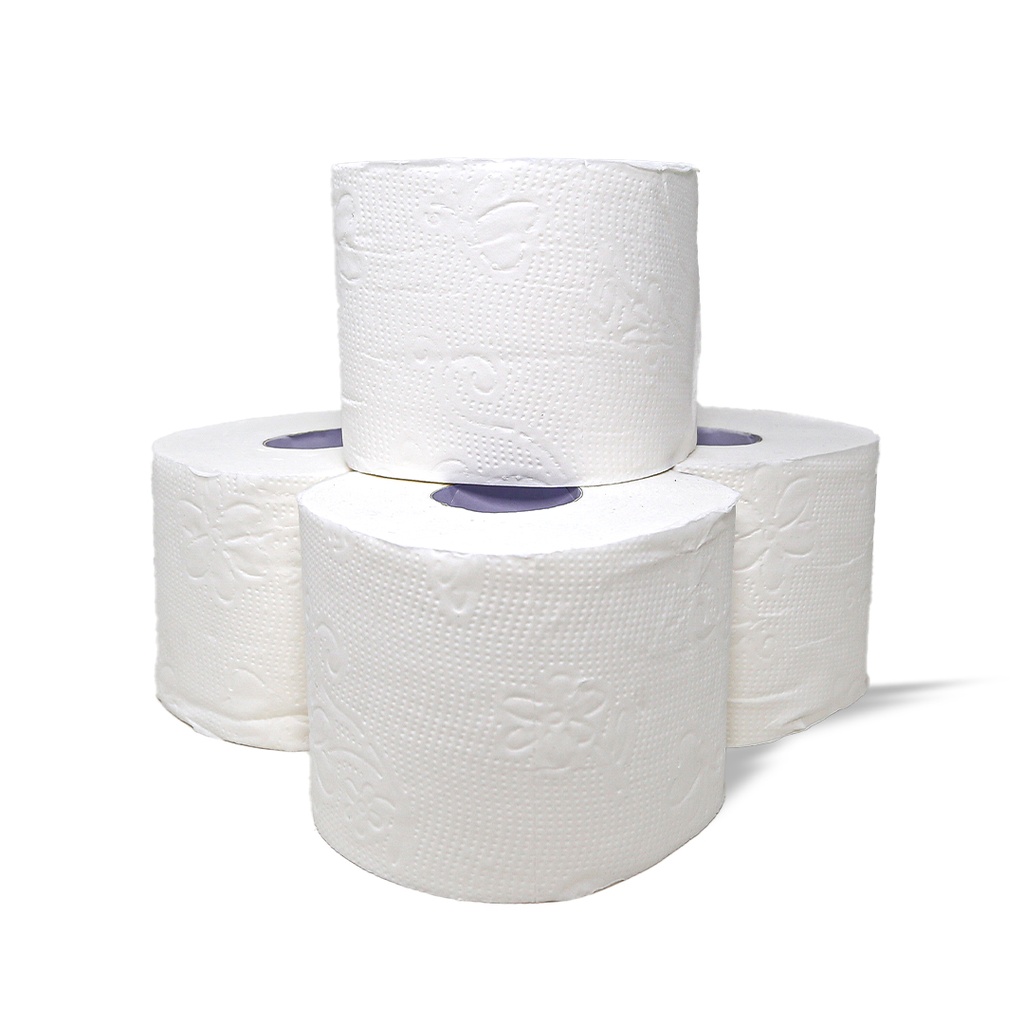 PAPEL HIGIÉNICO - 50 PAÑOS, TRIPLE HOJA - 4 UN [WC]