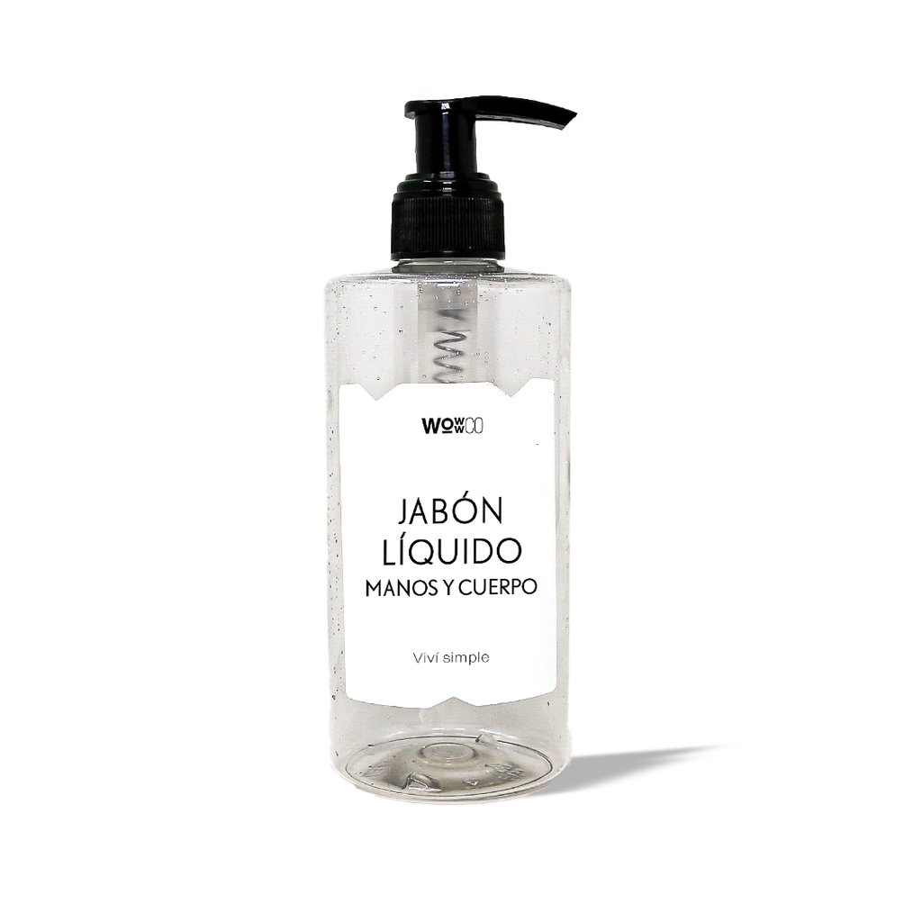 ENVASE - JABÓN LÍQUIDO PARA MANOS Y CUERPO - 400 CC [WC]