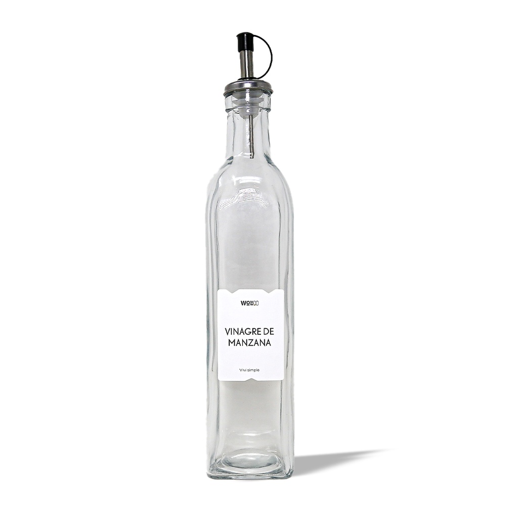 ENVASE - VINAGRE DE MANZANA - 500 CC [WC]