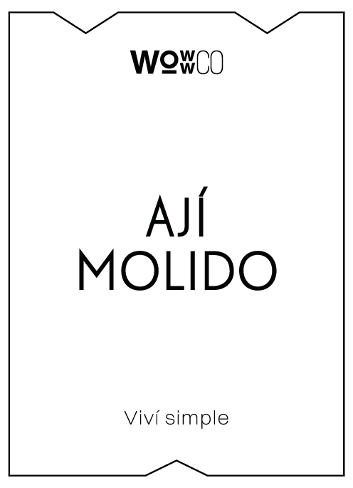 ETIQUETA - AJÍ MOLIDO [WC]