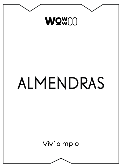 ETIQUETA - ALMENDRAS [WC]
