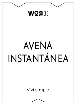 ETIQUETA - AVENA INSTANTÁNEA [WC]