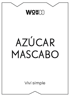ETIQUETA - AZÚCAR MASCABO [WC]