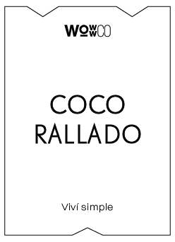 ETIQUETA - COCO RALLADO [WC]