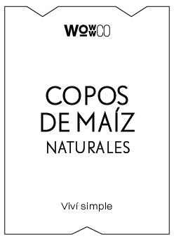 ETIQUETA - COPOS DE MAÍZ NATURALES [WC]