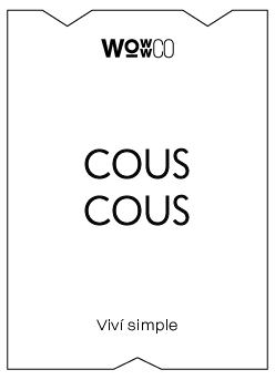ETIQUETA - COUS COUS [WC]
