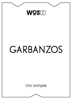 ETIQUETA - GARBANZOS [WC]