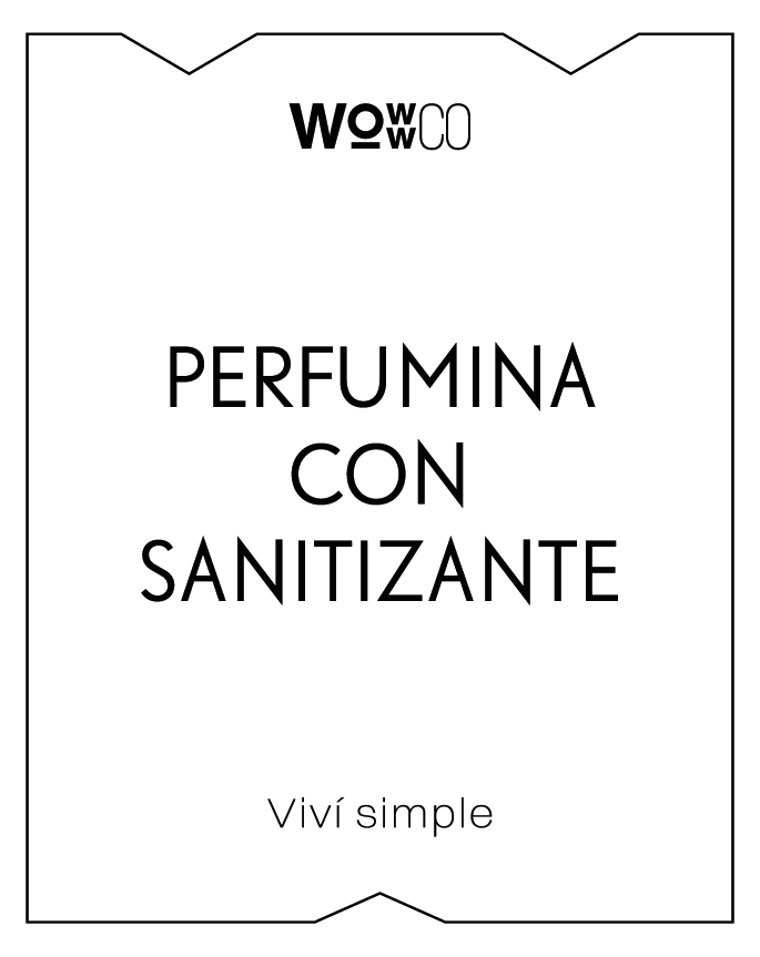 ETIQUETA - PERFUMINA CON SANITIZANTE [WC]