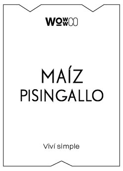 ETIQUETA - MAIZ PISINGALLO [WC]