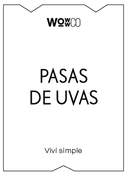 ETIQUETA - PASAS DE UVAS [WC]