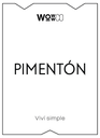 ETIQUETA - PIMENTÓN [WC]