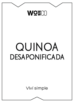 ETIQUETA - QUINOA DESAPONIFICADA [WC]