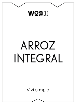 ETIQUETA - ARROZ INTEGRAL [WC]