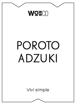 ETIQUETA - POROTO ADZUKI [WC]