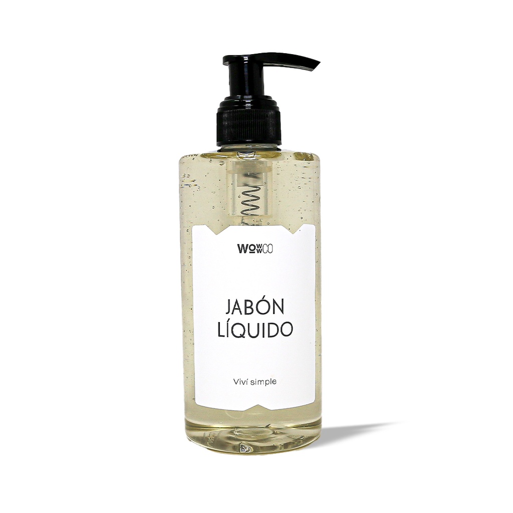 JABÓN LÍQUIDO - MANOS Y CUERPO CON DOSIFICADOR - 400 ML [W]