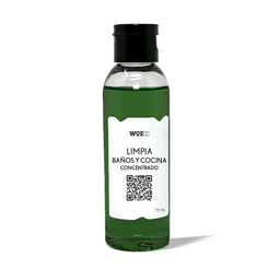 LIMPIA BAÑO Y COCINA CONCENTRADO - RECARGA - 75 ML [WC]