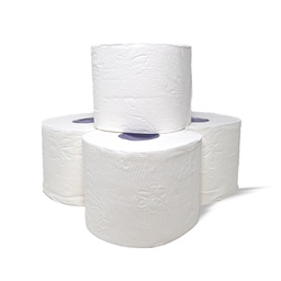 PAPEL HIGIÉNICO - 50 PAÑOS, TRIPLE HOJA - 4 UN [WC]